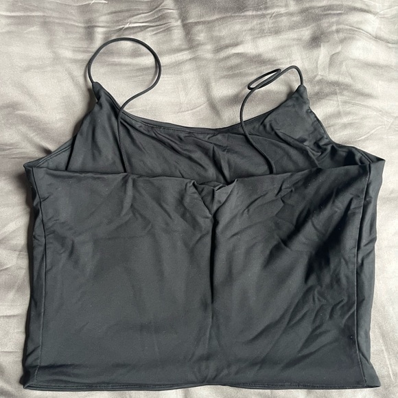 Garage Black Cropped Tank top - Picture 2 of 2